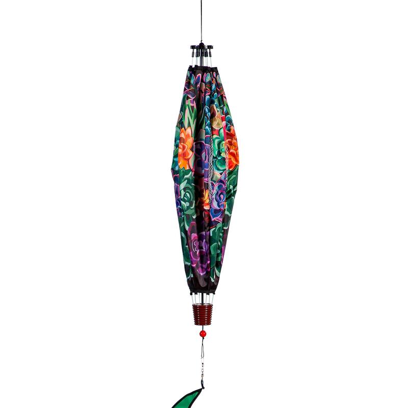 55" Summer Succulent Balloon Spinner