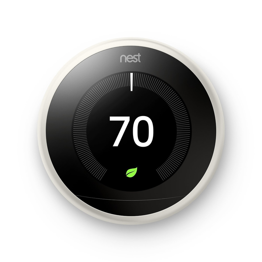 Nest (T3017US) Learning Thermostat, Easy Temperature Control, White (Third Generation) Nest (T3017US) Learning Thermostat, Easy Temperature Control, White (Third Generation)
