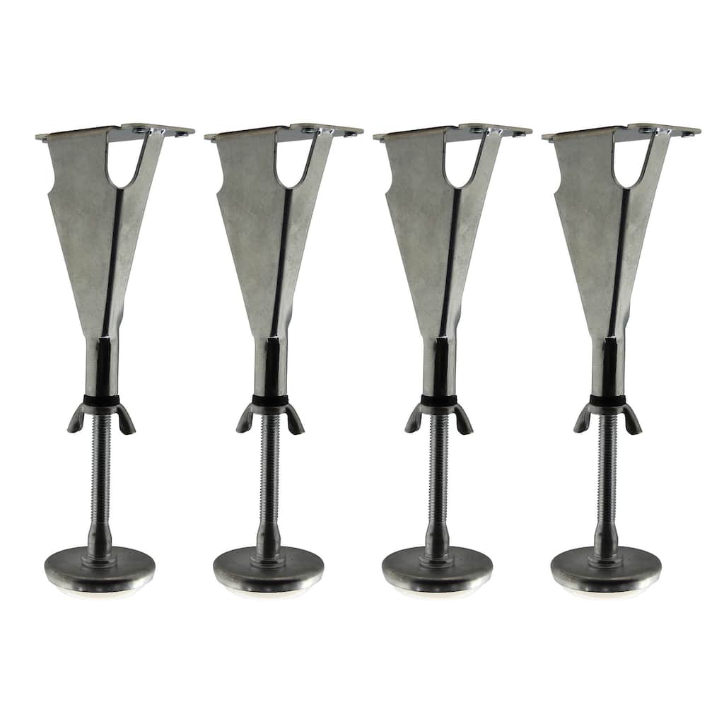 Adjustable Height Center Support Leg for Bed Frame (Set of 4)