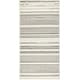 preview thumbnail 21 of 29, Nourison Grafix Indoor Striped Area Rug 2' x 4' - Grey/Ivory - Rectangle