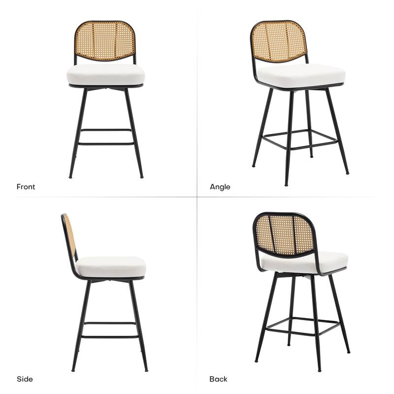 26"/29" Counter Height Swivel Bar Stools Set of 2/3/4