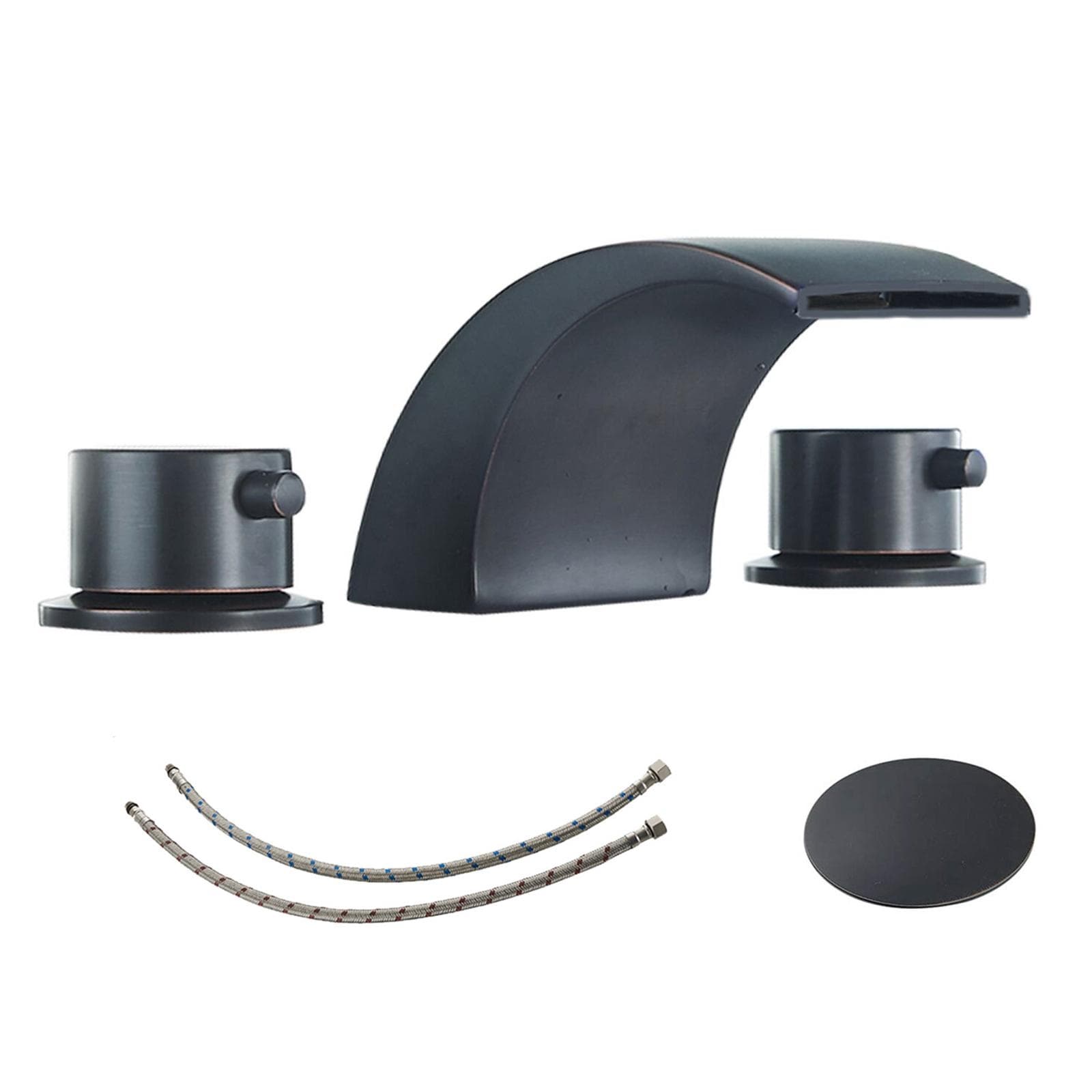 【あす楽対応】 WIZ Bath Bed - Handle 2 with Faucet Bathroom Widespread LED 帽子