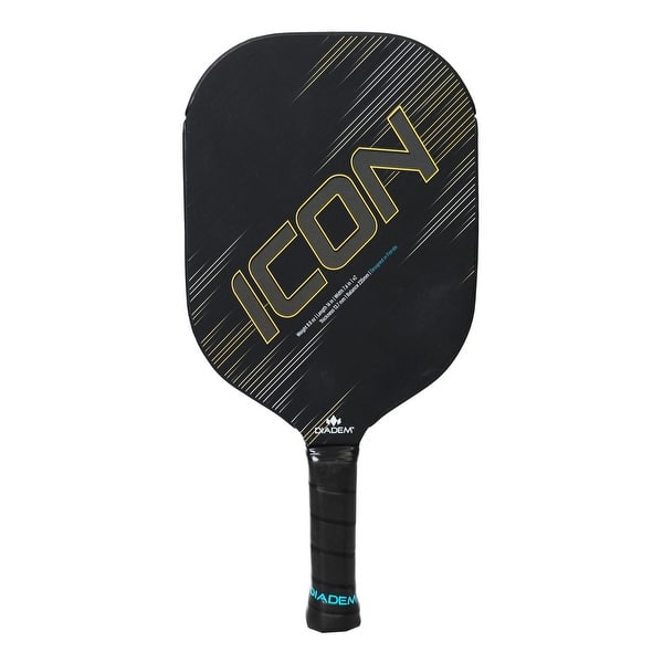 slide 2 of 5, Diadem Icon V2 Pickleball Paddle, Standard, Black