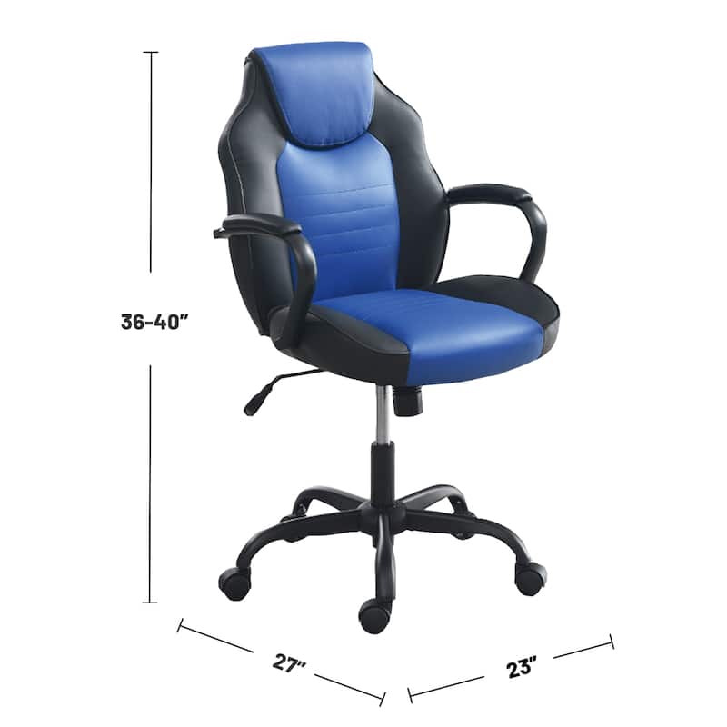 Office Chair with Padded Armrests