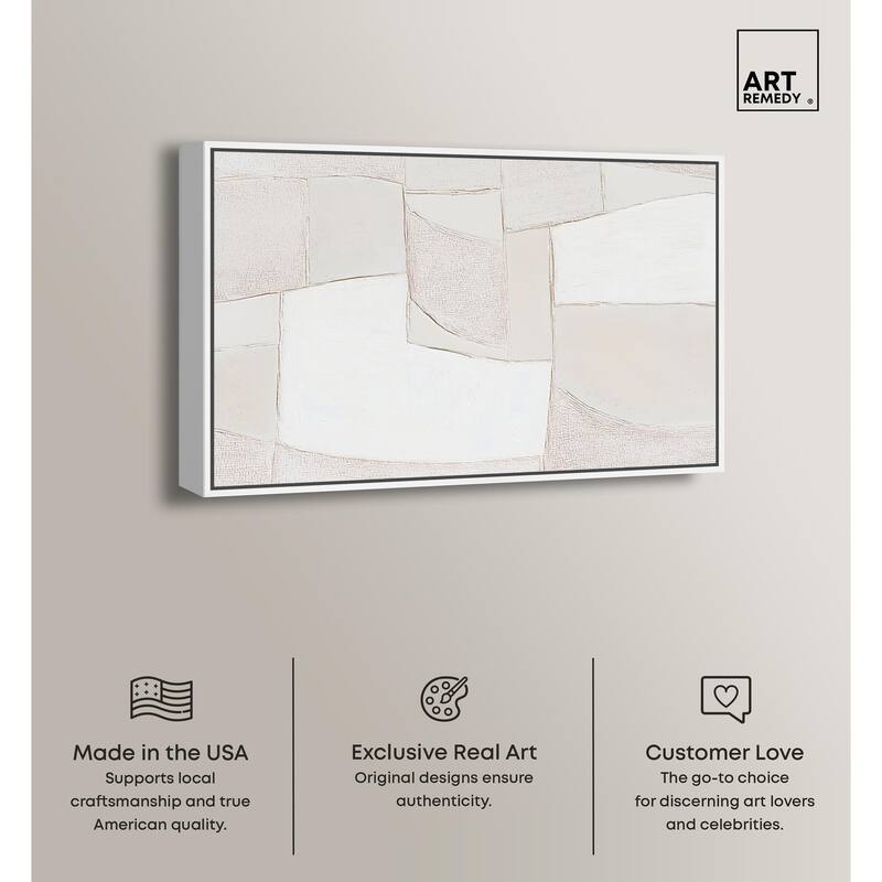 Veiled Calm Canvas by Art Remedy