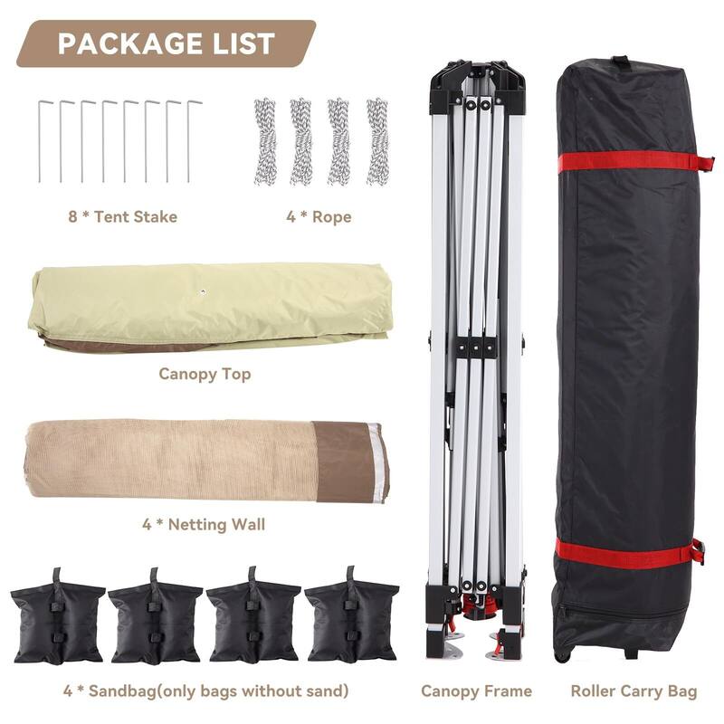 12'x12',11'x11' Gazebo Outdoor Pop up Canopy Tent