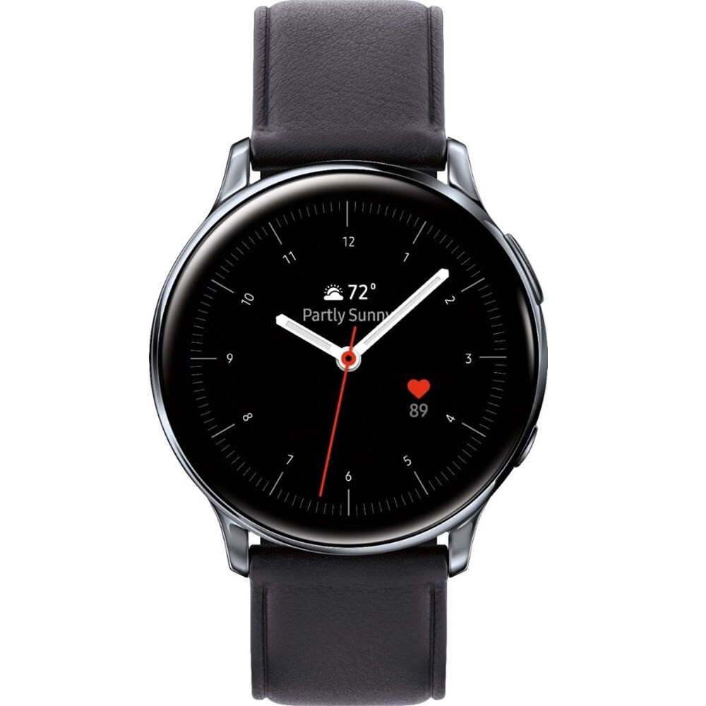 Shop Samsung Galaxy Watch Active2 Bluetooth Smartwatch 40mm Stainless Steel Silver 40 Mm Overstock 30268075