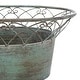 preview thumbnail 37 of 37, SAFAVIEH Hendrick Victorian Scroll Iron Outdoor Planter Set of 2. - 28.4" W x 15.4" D x 32.7 H