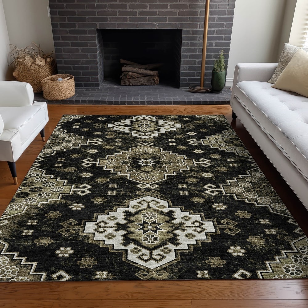 Premium Washable Super Soft Traditional Farmhouse Mayfield Rug
