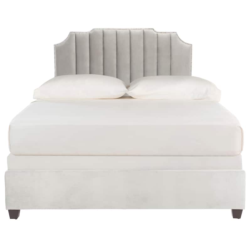 SAFAVIEH Alfreda Full Size Bed - Navy - Grey - Full