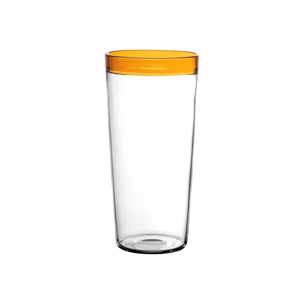 Tarifa High Ball Glass 13 fl oz Amber Borosilicate Glass