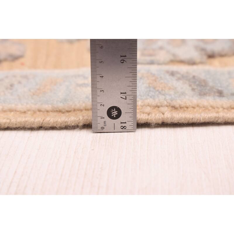 ECARPETGALLERY Hand-knotted Finest Oushak Tan Wool Rug - 8'0 x 10'3