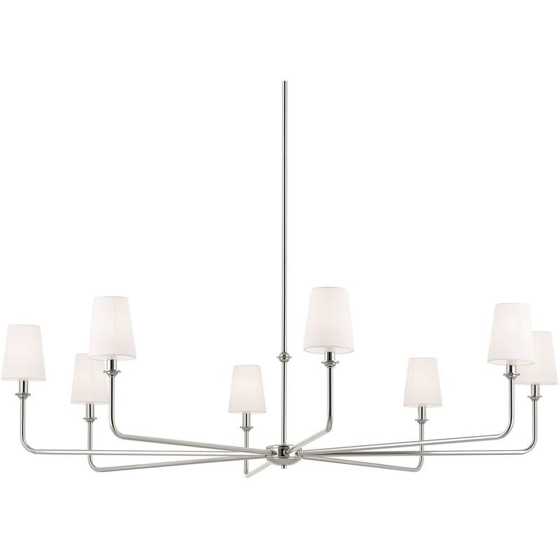 Kichler 52521 Pallas 8 Light 52" Wide Chandelier