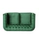 preview thumbnail 8 of 38, Holasek Tufted Faux Leather or Velvet Loveseat by Christopher Knight Home