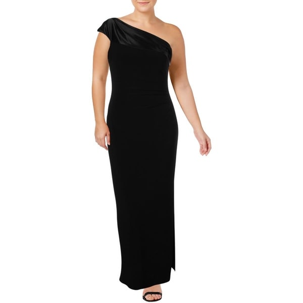 lauren ralph lauren one shoulder gown