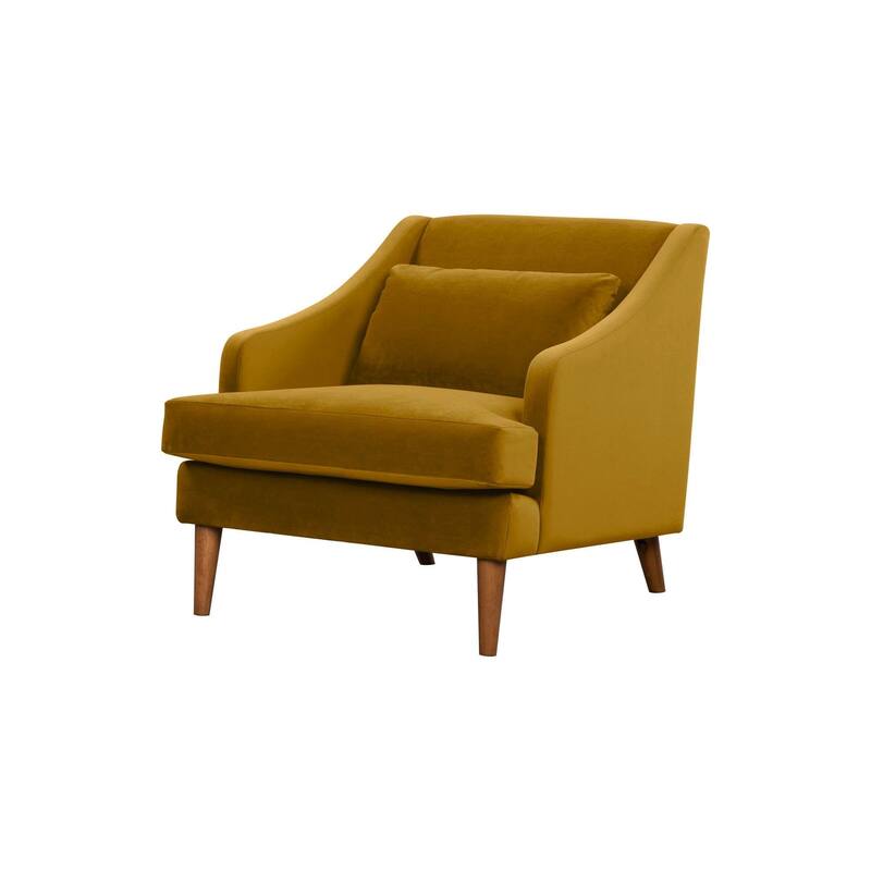 Las Vegas Upholstered Club Chair, Dijon Velvet