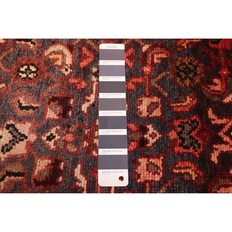 ECARPETGALLERY Hand-knotted Andelz Charcoal Wool Rug - 3'7 x 9'10