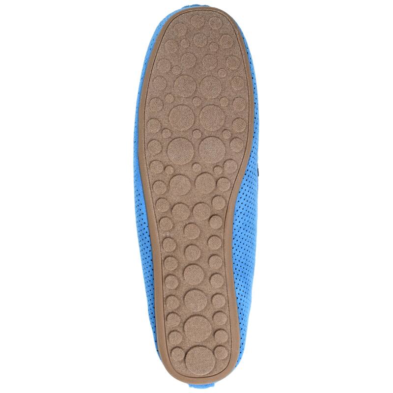 Journee Collection Women's Halsey Comfort Insole Slip On Round Toe Loafer Flats - Medium - Blue - 11