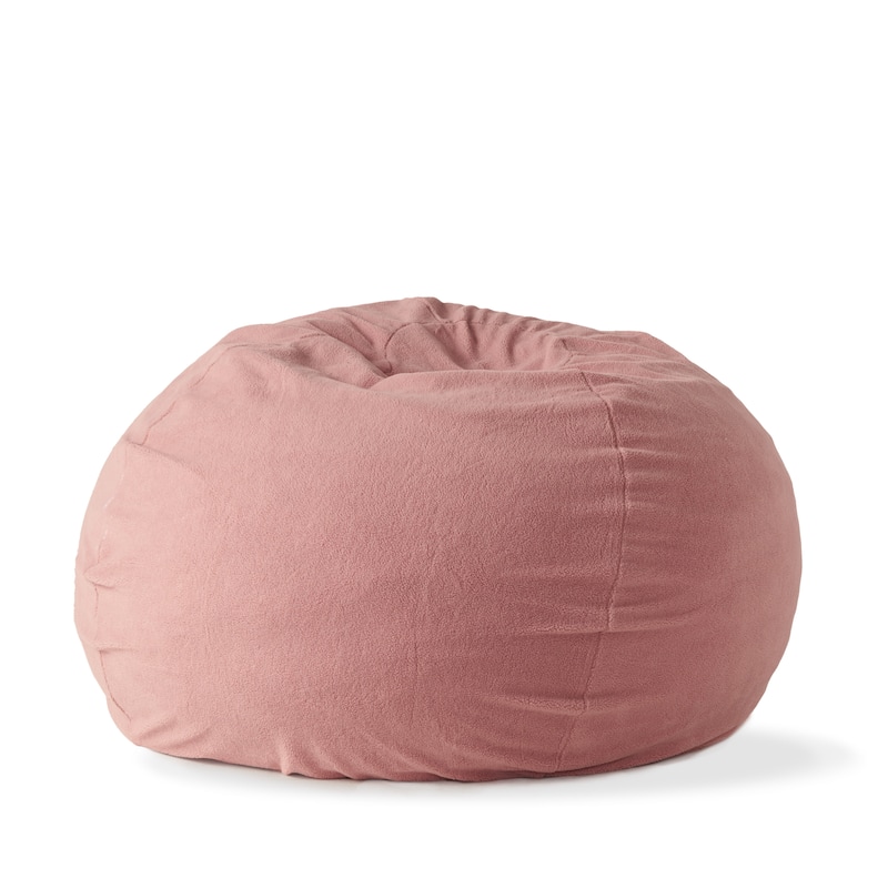 Newalla Modern Shearling 5-foot Bean Bag by Christopher Knight Home