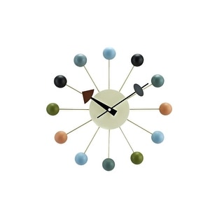 Ball Clock - Modern Multi Color - Bed Bath & Beyond - 28773517