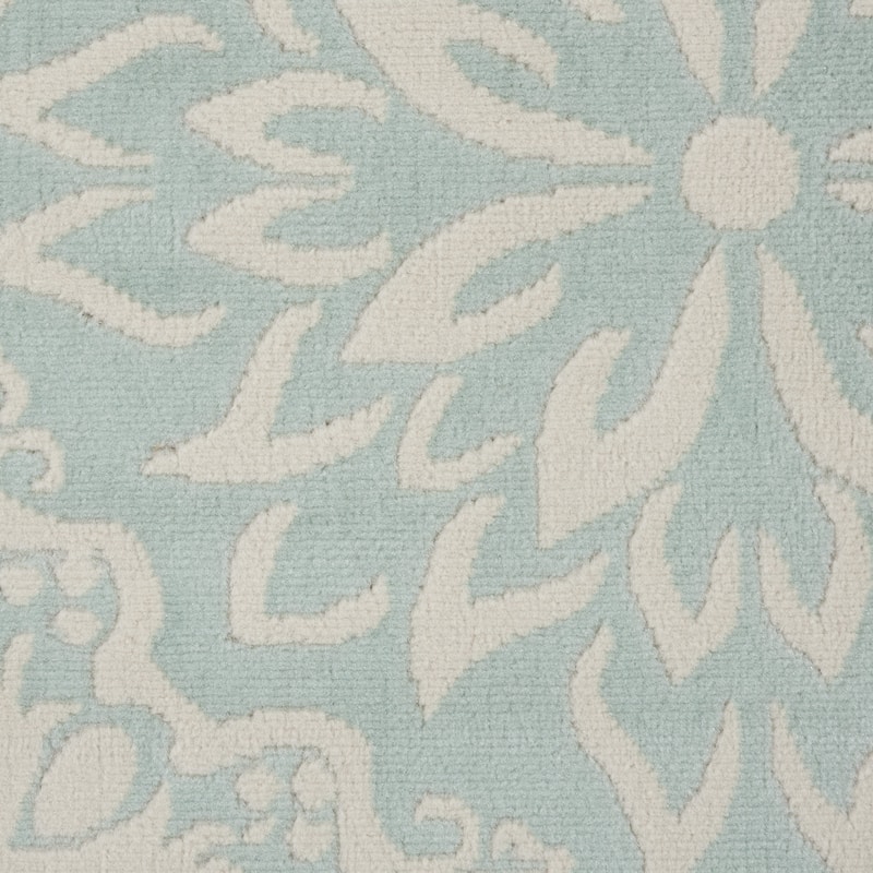 Qodul Power Loomed Floral Area Rug By HomeRoots - 8' x 10'