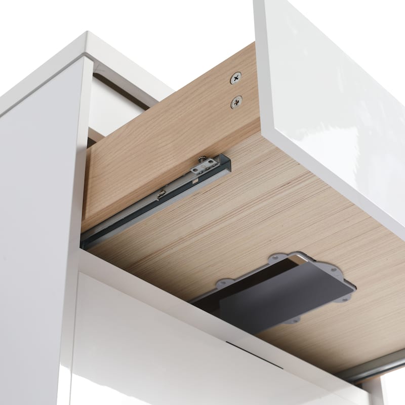 Freestanding Bathroom Vanity with Resin Sink