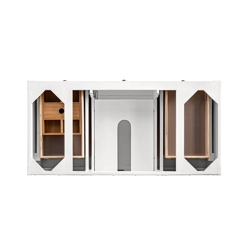 James Martin Vanities Breckenridge 48" Single Vanity, Bright White