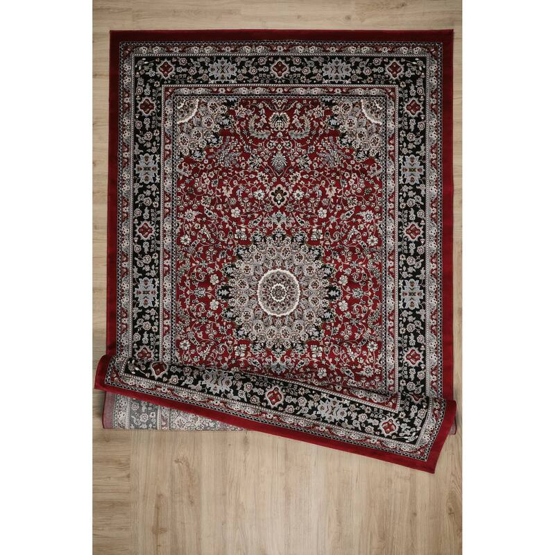 Master Collection Floral Transitional Area Rug