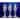 Set of 6 Clear Icy Illuminated Christmas Nutcrackers 9"