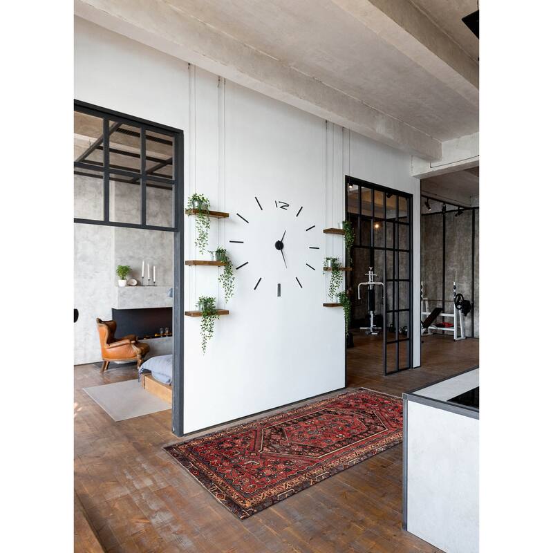 ECARPETGALLERY Hand-knotted Andelz Red Wool Rug - 3'8 x 6'9