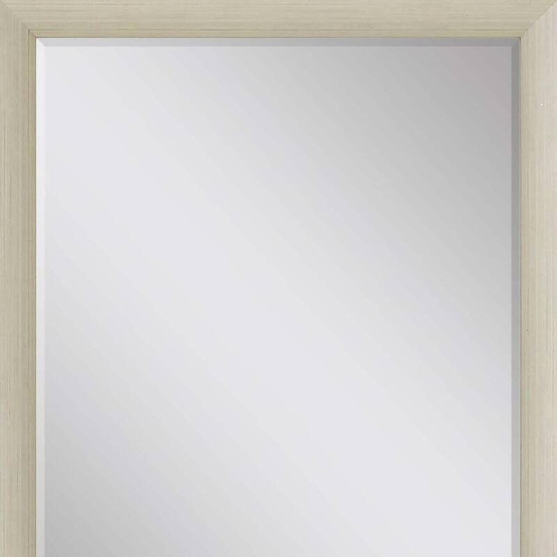 HomeRoots 39" Silver Accent Mirror - 27.00 in. x 39.00 in. x 2.00 in.
