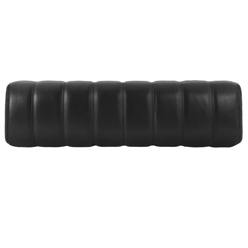 Christopher Knight Home - Modern Upholstered Dining Bench with Faux Fur Tufted Seating