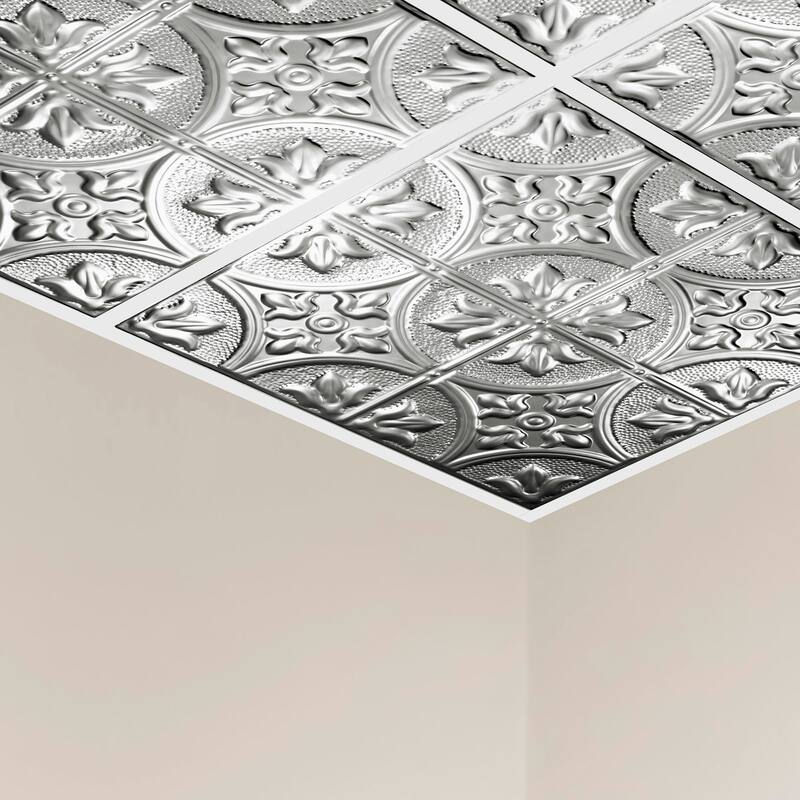 Great Lakes Tin Jamestown Lay-in Ceiling Tile