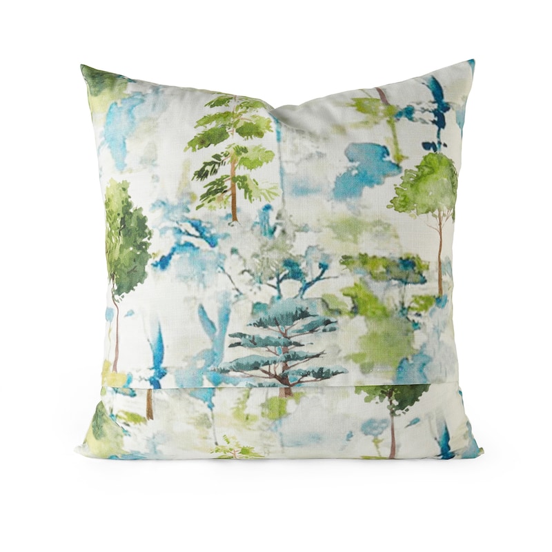 Exclusive Fabrics Printed Cotton Throw Pillow Covers 18 X 18 - Textured Decorative Pillow Covers (Set of 2)