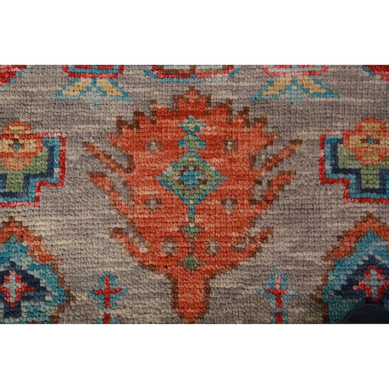 Tribal Geometric Oushak Oriental Area Rug Handmade Wool Carpet - 8'0" x 9'11"
