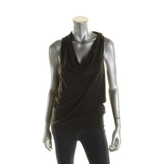 AtoZ Women's Cowl Halter Top - Free Shipping Today - Overstock.com ...