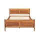 preview thumbnail 37 of 60, Harper & Bright Designs Wood Twin Sleigh Bed with Headboard and Footboard