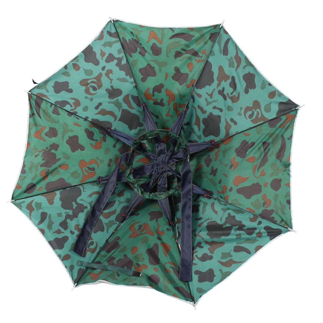 green umbrella hat