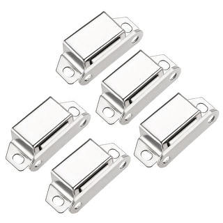 5Pcs Door Cabinet Magnetic Catch Magnet Latch Closure Stainless Steel 53mm Long