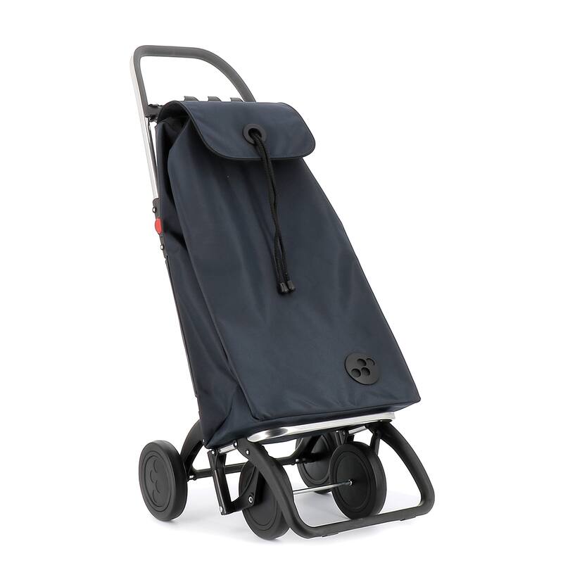 Rolser I-Max MF 4 Wheel Foldable Shopping Trolley - 15.35 in. W x 41.34 in. H x 12.6 in. D