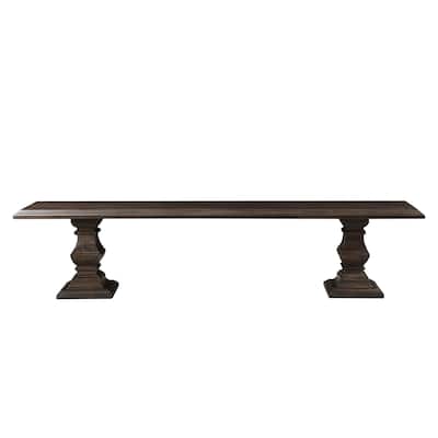 Toulon Vintage Brown Mango Wood Dining Bench