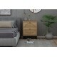 preview thumbnail 3 of 7, Natural Rattan 2 Drawer Side Table Display Rack for Bedroom Nightstand Side Table Bedroom Storage Drawer Bedside End Table