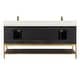 preview thumbnail 122 of 143, Altair Wildy Bathroom Vanity with White Composite Stone Top without Mirror