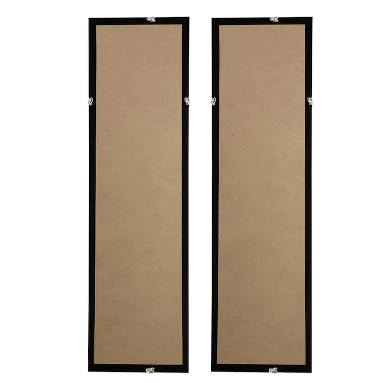 Rectangular Shaped Rice Paper Shadow Box Decor Wall Art(Set of 2)