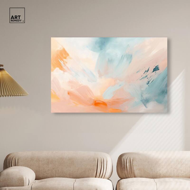 Sunrise Palette I Canvas by Art Remedy, Gallery Wrapped