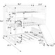 preview thumbnail 3 of 6, Triple Bunk Beds with Slide,Wooden Full-Over-Full-Over-Full Triple Bed with Built-in Ladder & Slide & Guardrails