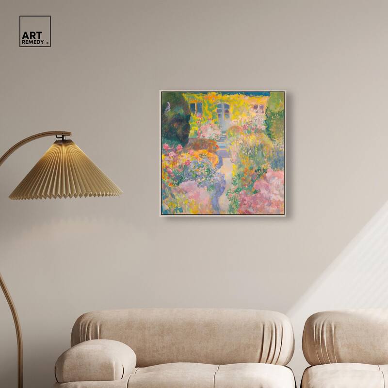 Hues of Happiness II Canvas by Art Remedy