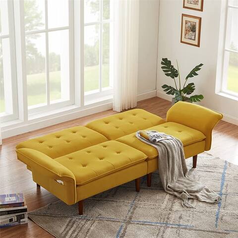 Convertible Sofa Bed, Reclining Loveseat Couch, Folding Sleeper Sofa