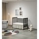 preview thumbnail 24 of 25, 3-In-1 Convertible Crib In Storm BLACK