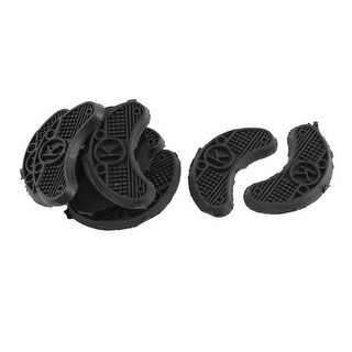 5 Pairs Rubber Anti-Slide Shoe Repair Pads Sole Grip Protector Black ...
